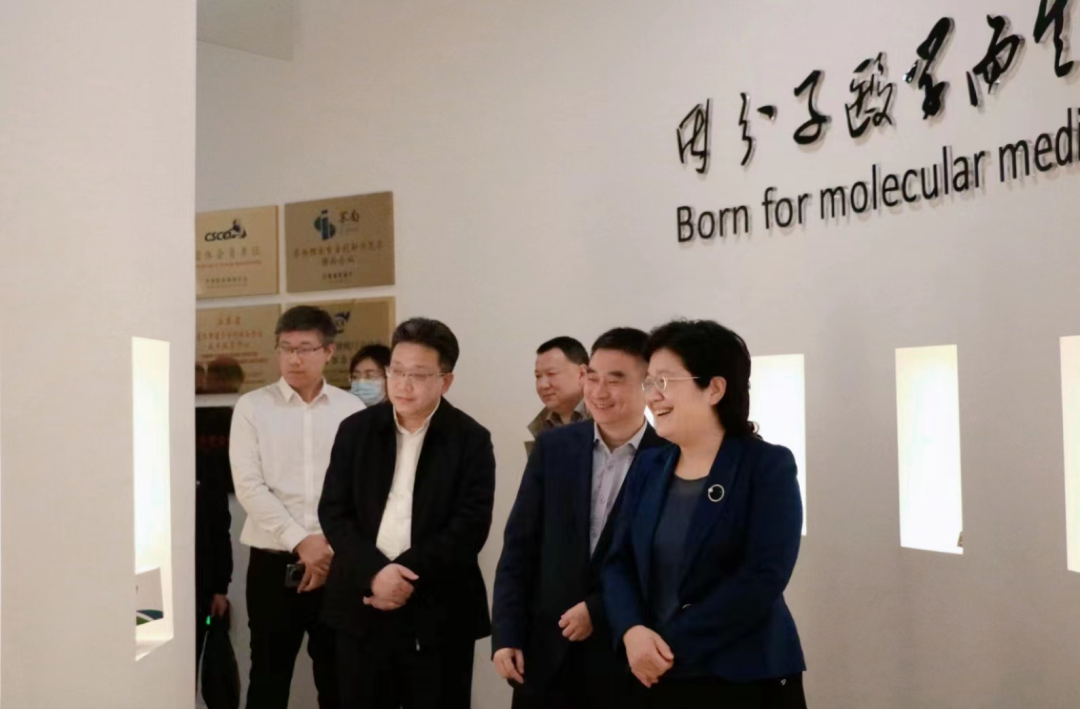 徐州市政府代表团莅临Ebpay生物调研指导